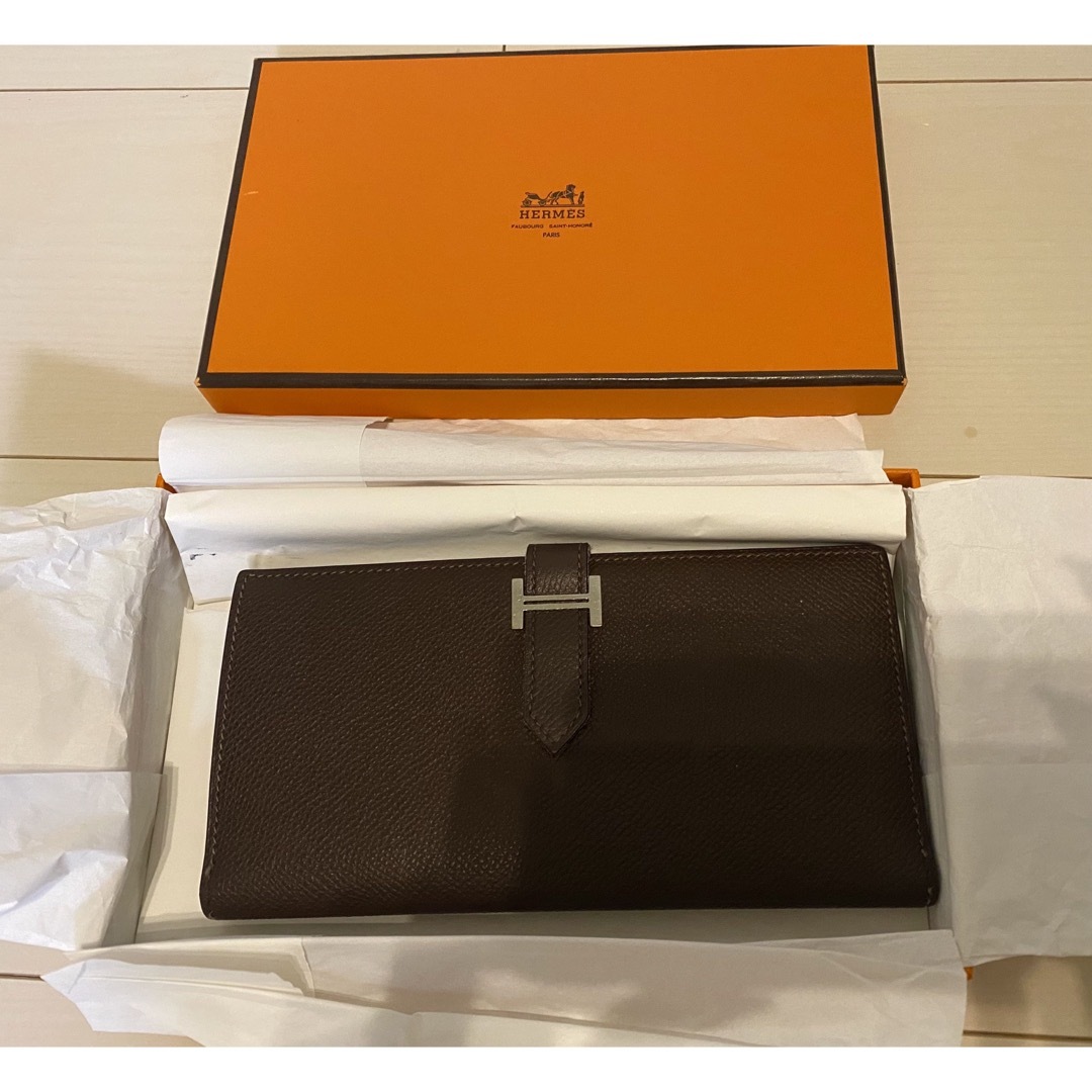 Hermes(エルメス)の【保証書付き】エルメス べアン メンズのファッション小物(長財布)の商品写真