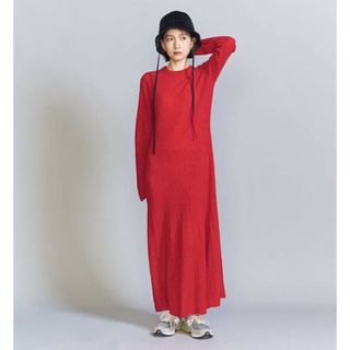 BEAUTY&YOUTH UNITED ARROWS - beauty&youth 赤　ワンピース