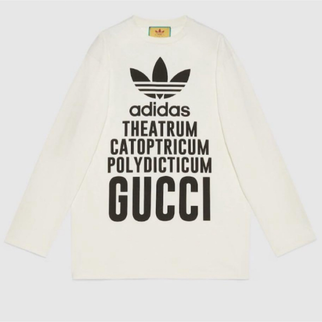 Gucci(グッチ)の【新品未使用】グッチGUCCIadidasコラボワンピース レディースのワンピース(ロングワンピース/マキシワンピース)の商品写真