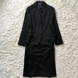 アオヤマ(青山)のnline エヌライン スーツ セットアップ ストレッチ リクルート ブラック(スーツ)
