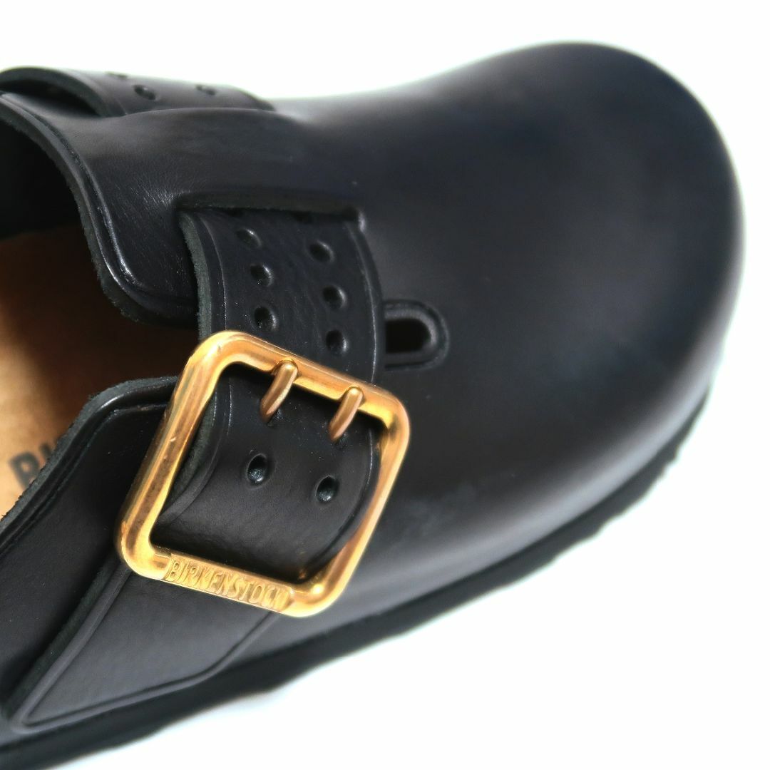 BIRKENSTOCK(ビルケンシュトック)の28 新品 BIRKENSTOCK ボストン BOLD ボールド レザー 黒 メンズの靴/シューズ(サンダル)の商品写真