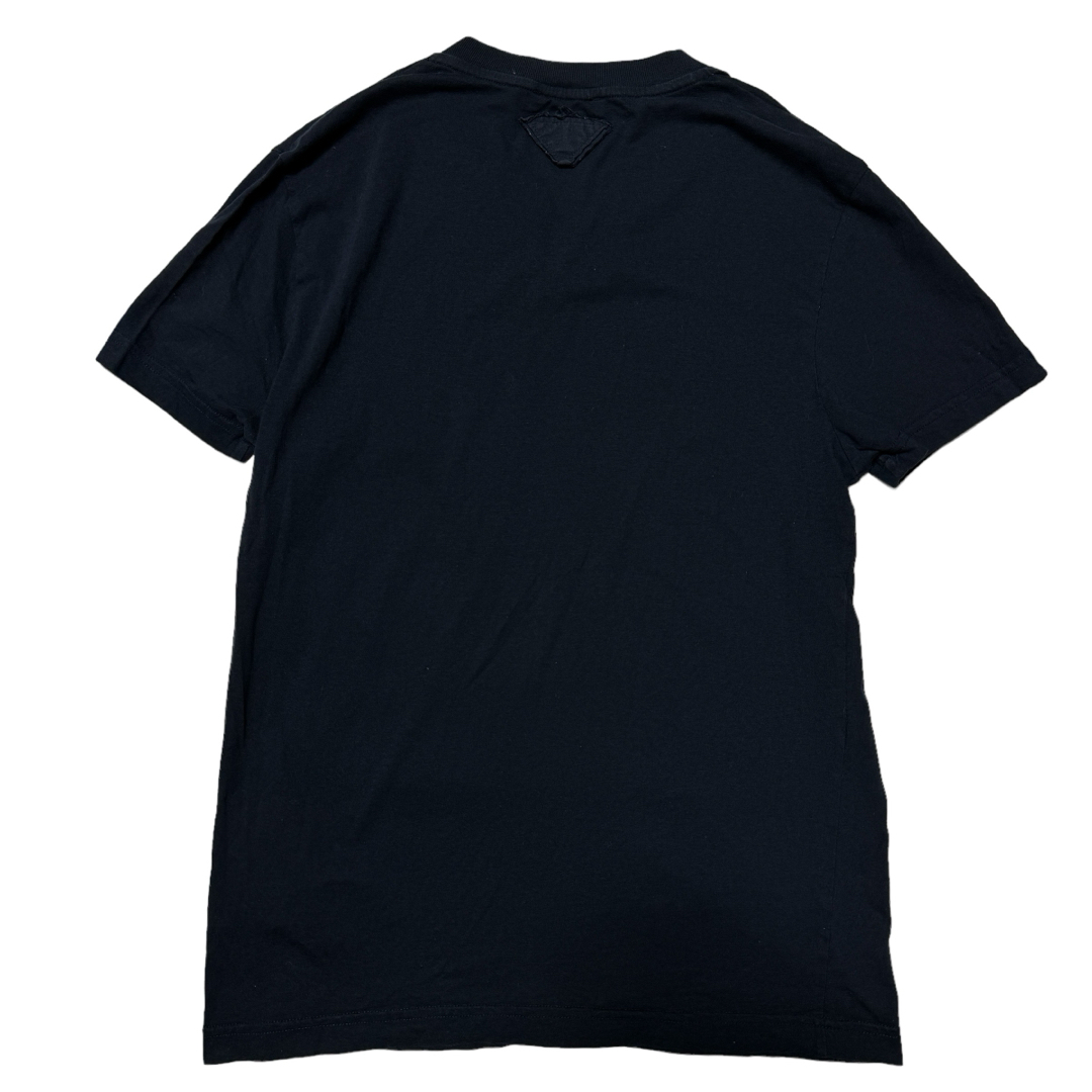 PRADA(プラダ)のPRADA プラダ VネックTシャツ 半袖 ネイビー メンズ XS マダガスカル メンズのトップス(Tシャツ/カットソー(半袖/袖なし))の商品写真