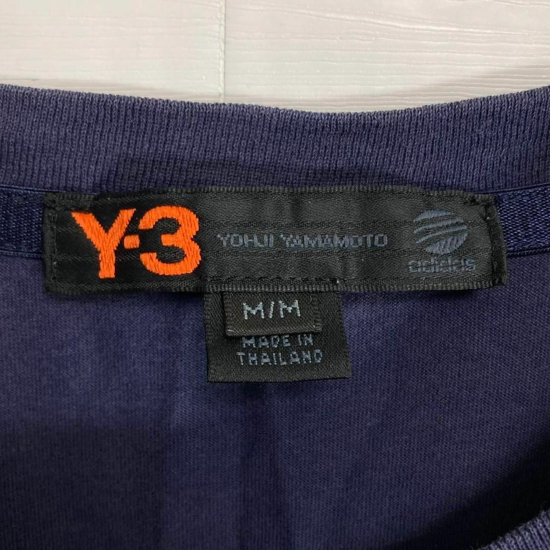 Y-3(ワイスリー)の【超希少モデル】Y-3 ワイスリー☆和柄ロゴ Tシャツ 即完売 ネイビー メンズのトップス(Tシャツ/カットソー(半袖/袖なし))の商品写真