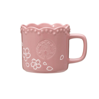 スターバックスコーヒー(Starbucks Coffee)のSAKURA2023マグフローラルリム355ml(グラス/カップ)