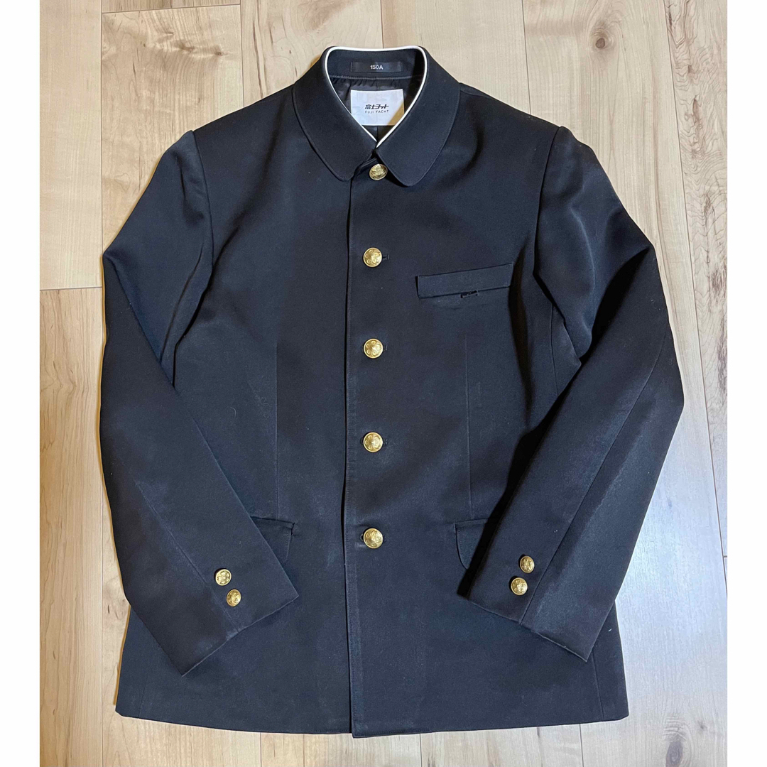 富士ヨット　学生服　学ラン　黒　160A 150A メンズのスーツ(セットアップ)の商品写真