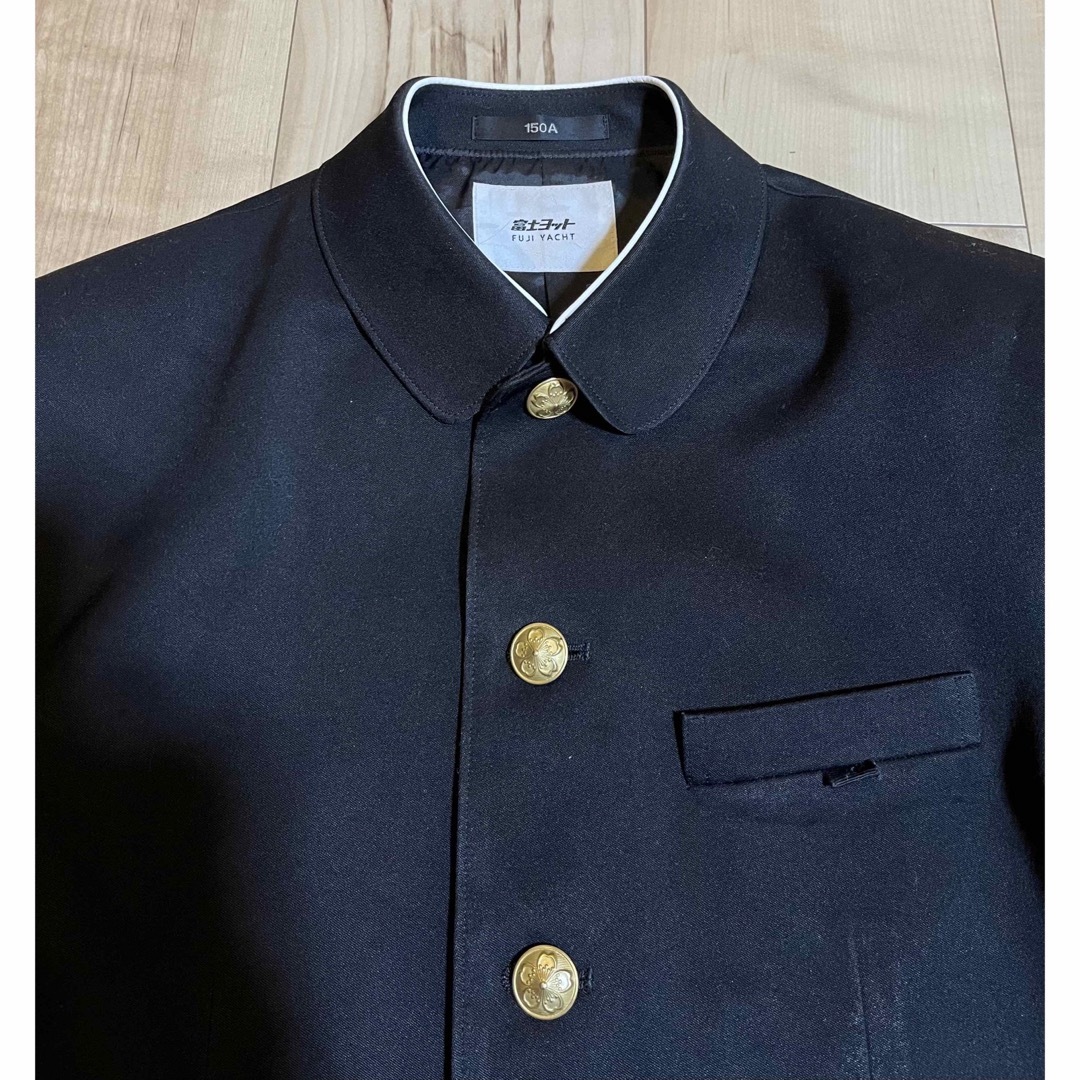 富士ヨット　学生服　学ラン　黒　160A 150A メンズのスーツ(セットアップ)の商品写真