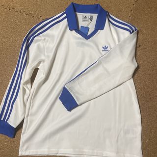 アディダス(adidas)のadidas アディダス スリーストライプス サテン 長袖Tシャツ XL (Tシャツ(長袖/七分))