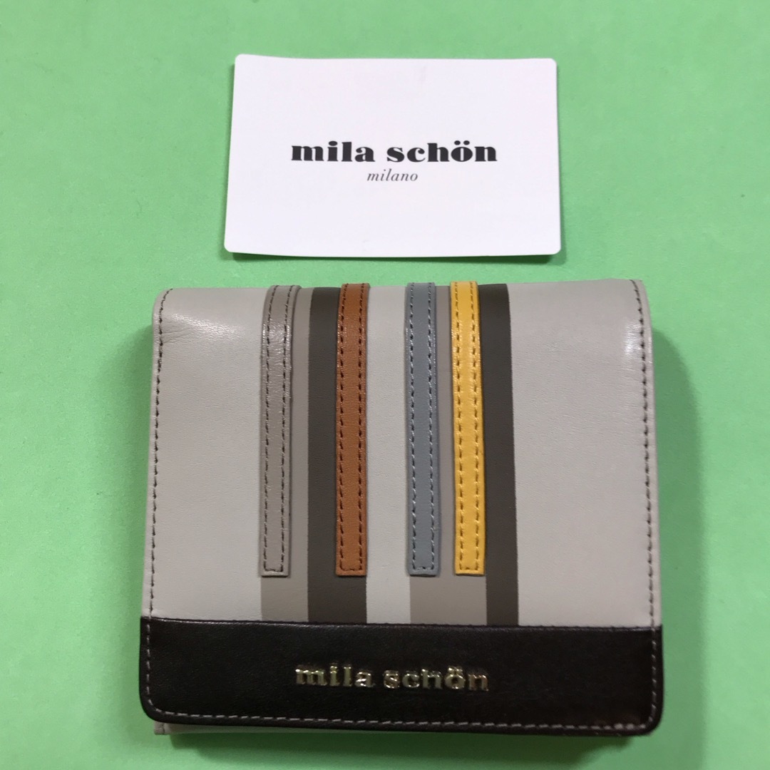 mila schon(ミラショーン)のミラショーン…折り財布……新品未使用 レディースのファッション小物(財布)の商品写真