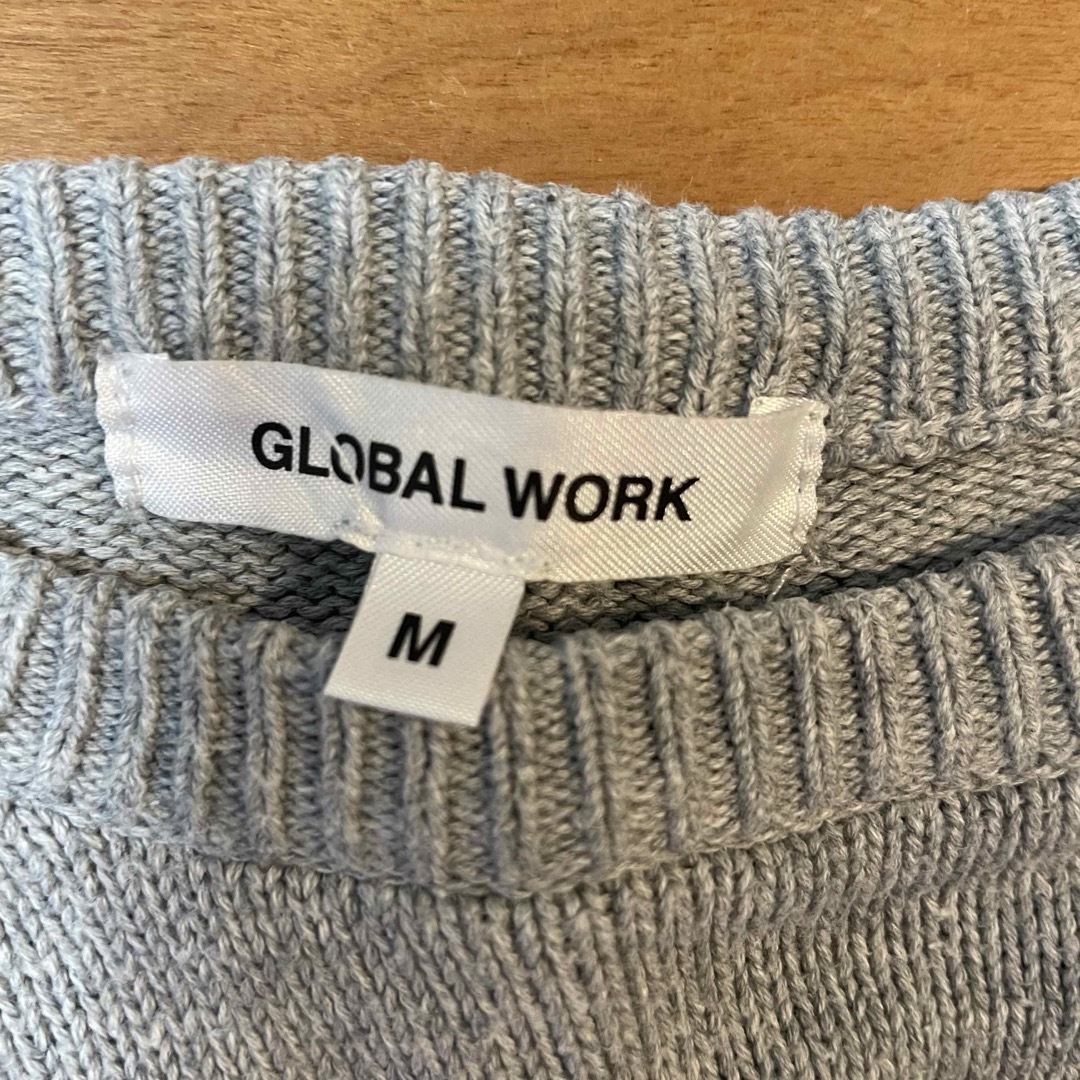 GLOBAL WORK(グローバルワーク)の【美品】キッズ、トップス、100 キッズ/ベビー/マタニティのキッズ服男の子用(90cm~)(ニット)の商品写真