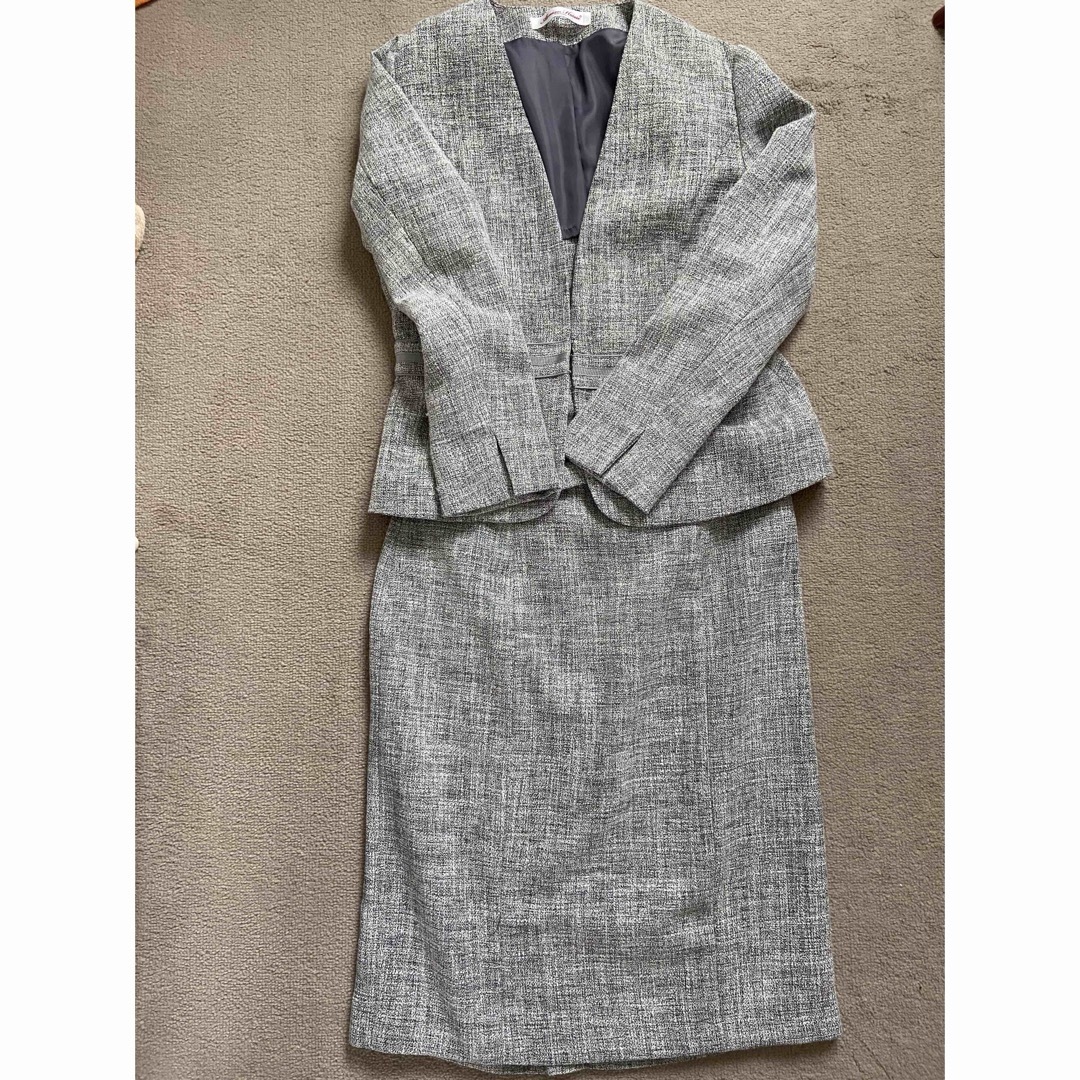 アミアンハウス　セレモニースーツ　13号 レディースのフォーマル/ドレス(スーツ)の商品写真