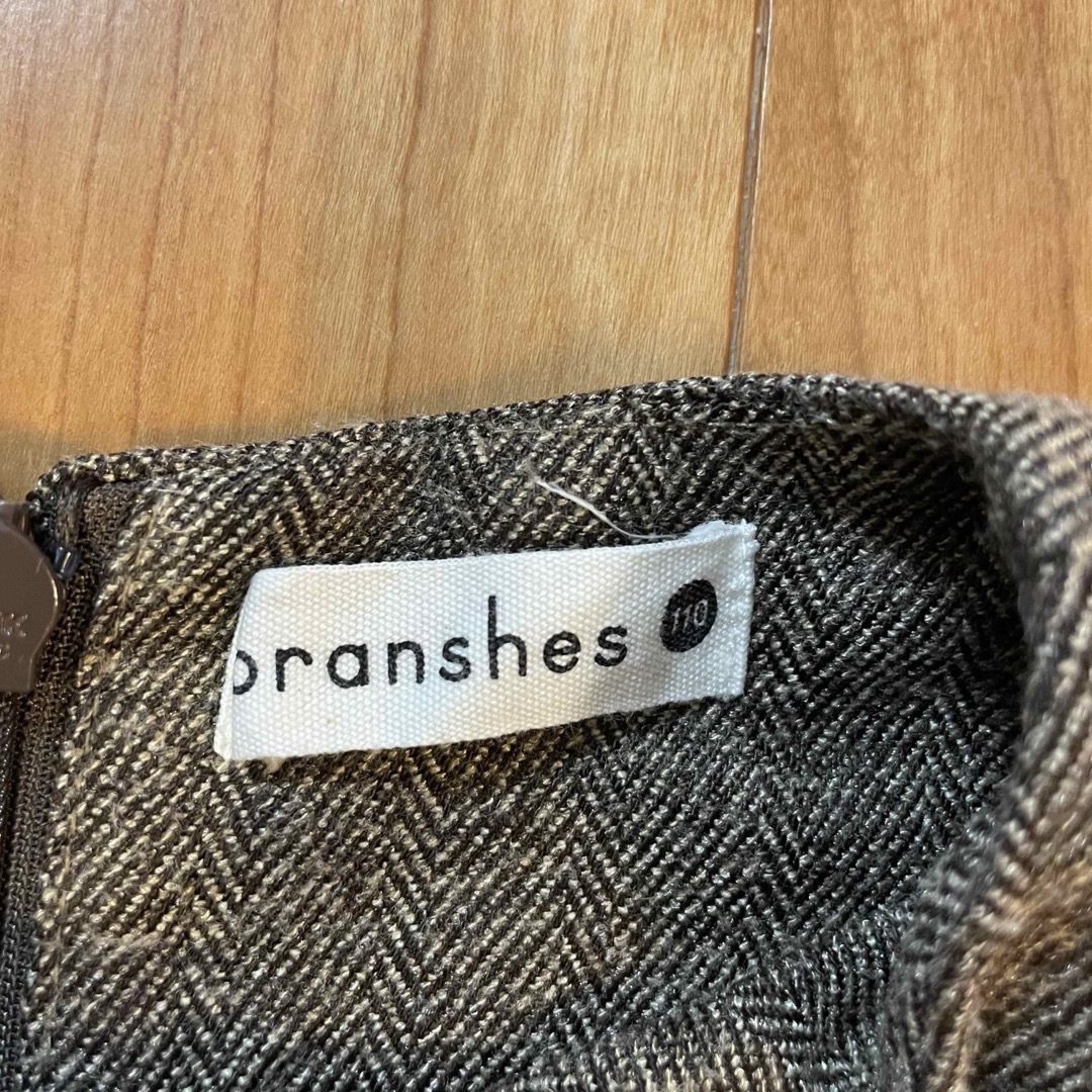 Branshes(ブランシェス)の【美品】キッズ、ワンピース、110 キッズ/ベビー/マタニティのキッズ服女の子用(90cm~)(ワンピース)の商品写真