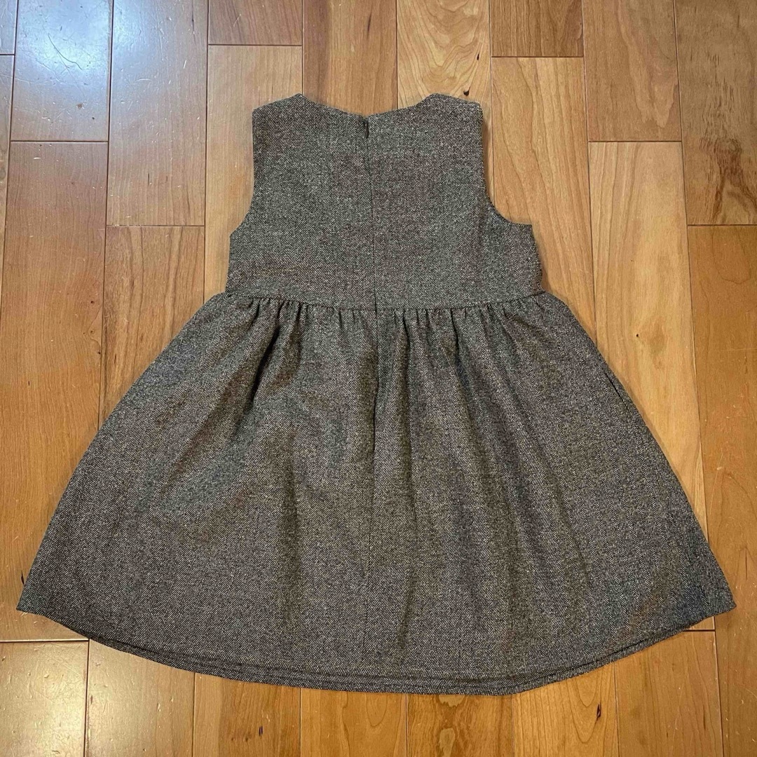 Branshes(ブランシェス)の【美品】キッズ、ワンピース、110 キッズ/ベビー/マタニティのキッズ服女の子用(90cm~)(ワンピース)の商品写真