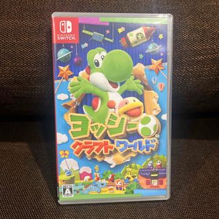 ニンテンドースイッチ(Nintendo Switch)のヨッシークラフトワールド　中古(家庭用ゲームソフト)