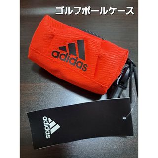 adidas - 【新品】adidas ゴルフボールケース 赤 黒