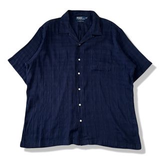 ポロラルフローレン(POLO RALPH LAUREN)の【90s】ポロラルフローレン CALDWELL リネン麻 半袖 開襟シャツ XL(シャツ)