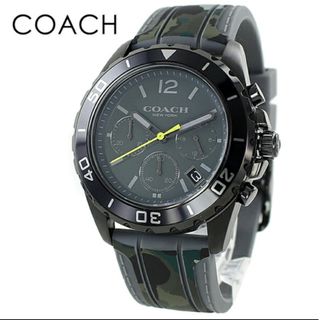 COACH - COACH  メンズ腕時計  クロノグラフ   迷彩  付属一式