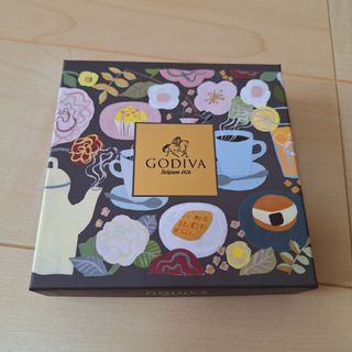 ゴディバ(GODIVA)のゴディバ 空き箱 チョコレート GODIVA 2023 正方形 小物入れ(小物入れ)