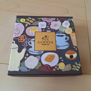 ゴディバ(GODIVA)のゴディバ 空き箱 チョコレート GODIVA 2023 正方形 小物入れ(小物入れ)