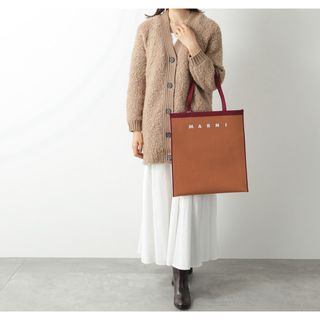 マルニ(Marni)のMARNI マルニ トートバッグ ブラウン　パープル(トートバッグ)