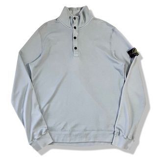 ストーンアイランド(STONE ISLAND)の【2012SS】STONE ISLAND ハイネックハーフボタンスウェット XL(スウェット)