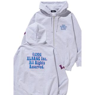 エクストララージ(XLARGE)のDAISY ZIP HOODED SWEAT XLARGE(パーカー)