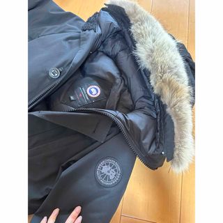 カナダグース(CANADA GOOSE)の黒　カナダグース　ブラックレーベル　ジャスパー　ダウンジャケット(ダウンジャケット)