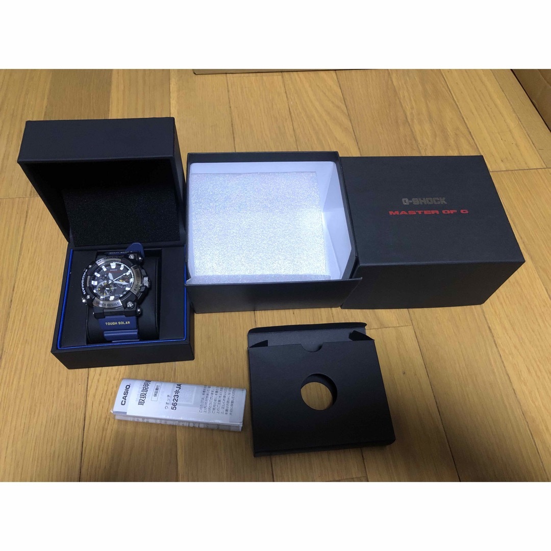 G-SHOCK(ジーショック)のG SHOCK フロッグマン アナログ　GWF-A1000-1A2JF 美品 メンズの時計(腕時計(アナログ))の商品写真