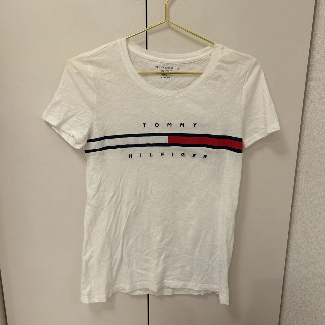 TOMMY HILFIGER(トミーヒルフィガー)のTOMYHILFIGER トミーフィルフィガー　ティシャツ メンズのトップス(Tシャツ/カットソー(半袖/袖なし))の商品写真