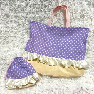 入園入学グッズ　ハンドメイド(バッグ/レッスンバッグ)