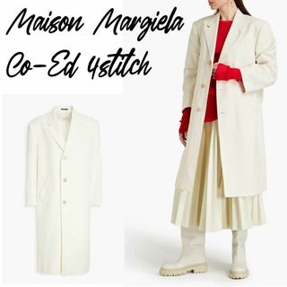 マルタンマルジェラ(Maison Martin Margiela)のマルジェラ コットン ロングコート スプリングコート 四つタグ Co-Ed(ロングコート)