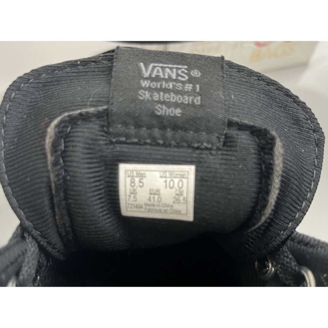VANS(ヴァンズ)のUS企画 VANS sk8-hi LIte 黒 トリプルブラック 軽量モデル メンズの靴/シューズ(スニーカー)の商品写真