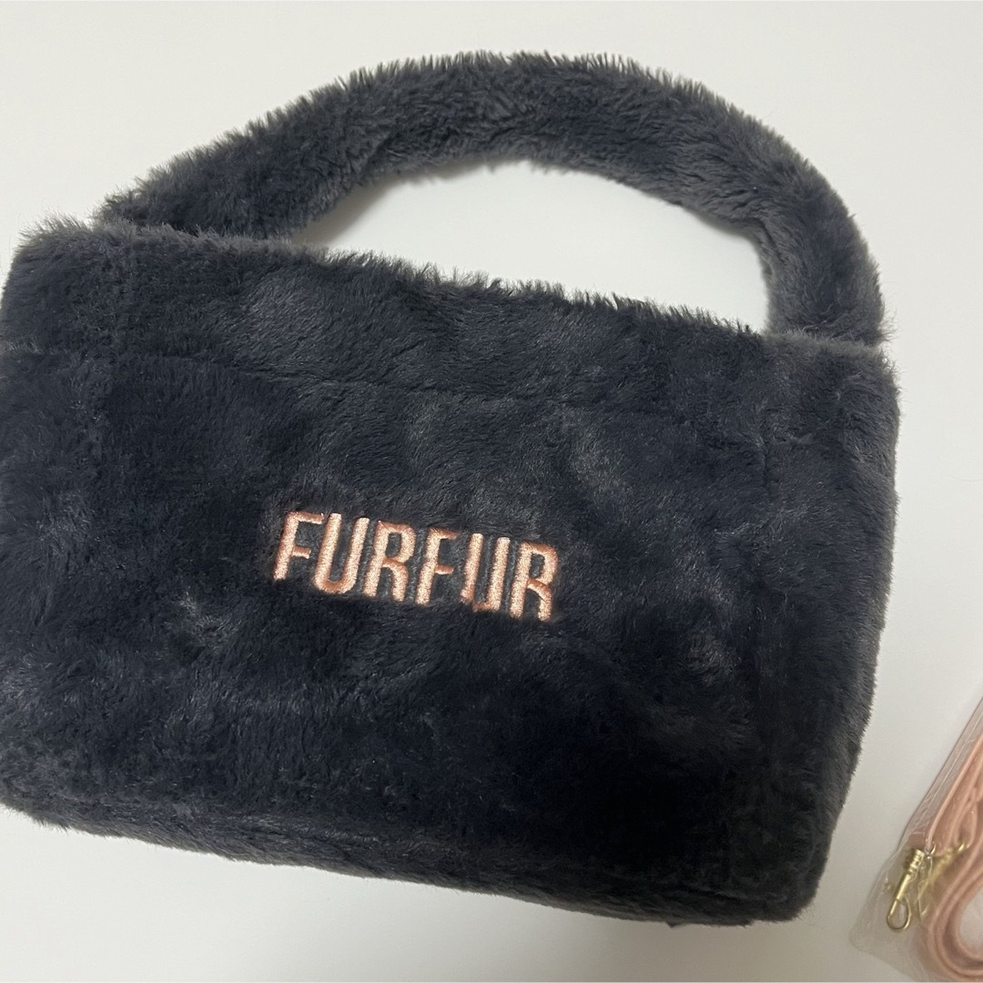 fur fur(ファーファー)の気まぐれセール💘FURFUR エコファートートバッグ 付録 雑誌 ムック本 レディースのバッグ(ハンドバッグ)の商品写真