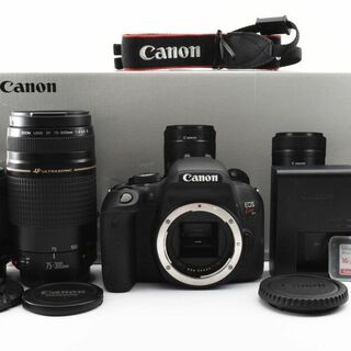 Canon - 【C85】Canon EOS KISS X9i　ダブルレンズセット　一眼レフ