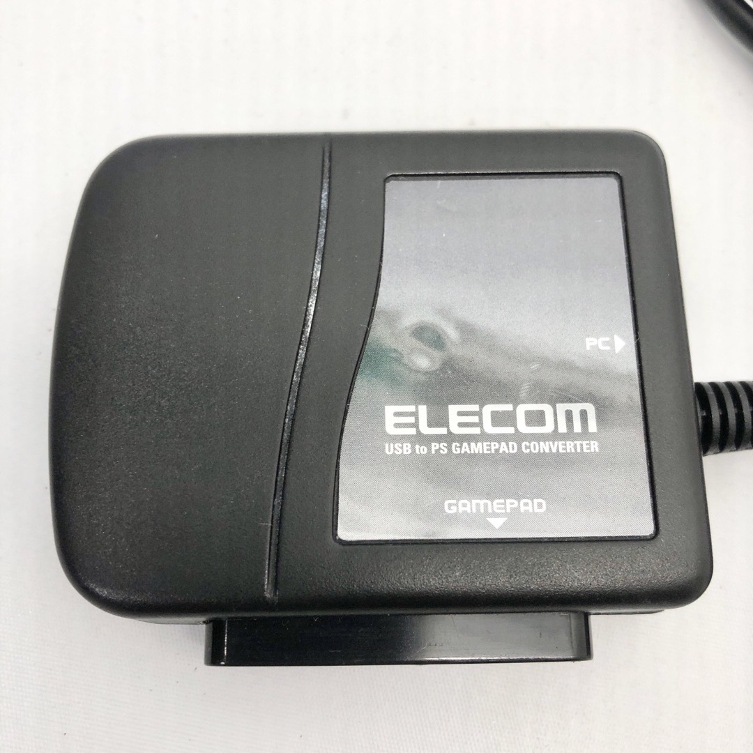 ELECOM(エレコム)のエレコム ゲームパッドコンバータ USB接続 JC-PS101UBK スマホ/家電/カメラのPC/タブレット(PC周辺機器)の商品写真