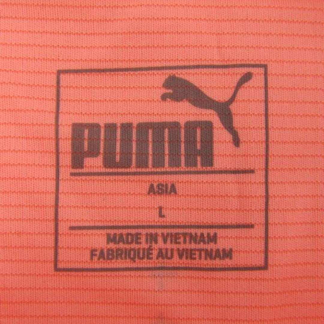 PUMA(プーマ)のプーマ 半袖Tシャツ トップス カットソー スポーツウエア ASIA レディース Lサイズ オレンジ PUMA レディースのトップス(Tシャツ(半袖/袖なし))の商品写真