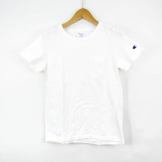 チャンピオン(Champion)のチャンピオン 半袖Tシャツ トップス カットソー スポーツウエア AUTHENTIC WEAR レディース Mサイズ ホワイト Champion(Tシャツ(半袖/袖なし))