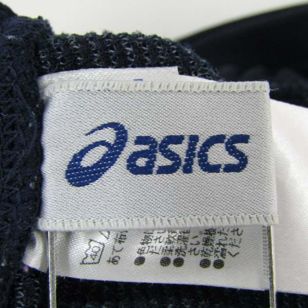 asics(アシックス)のアシックス ショートパンツ ウエストゴム スポーツウエア レディース Mサイズ ネイビー asics レディースのパンツ(ショートパンツ)の商品写真