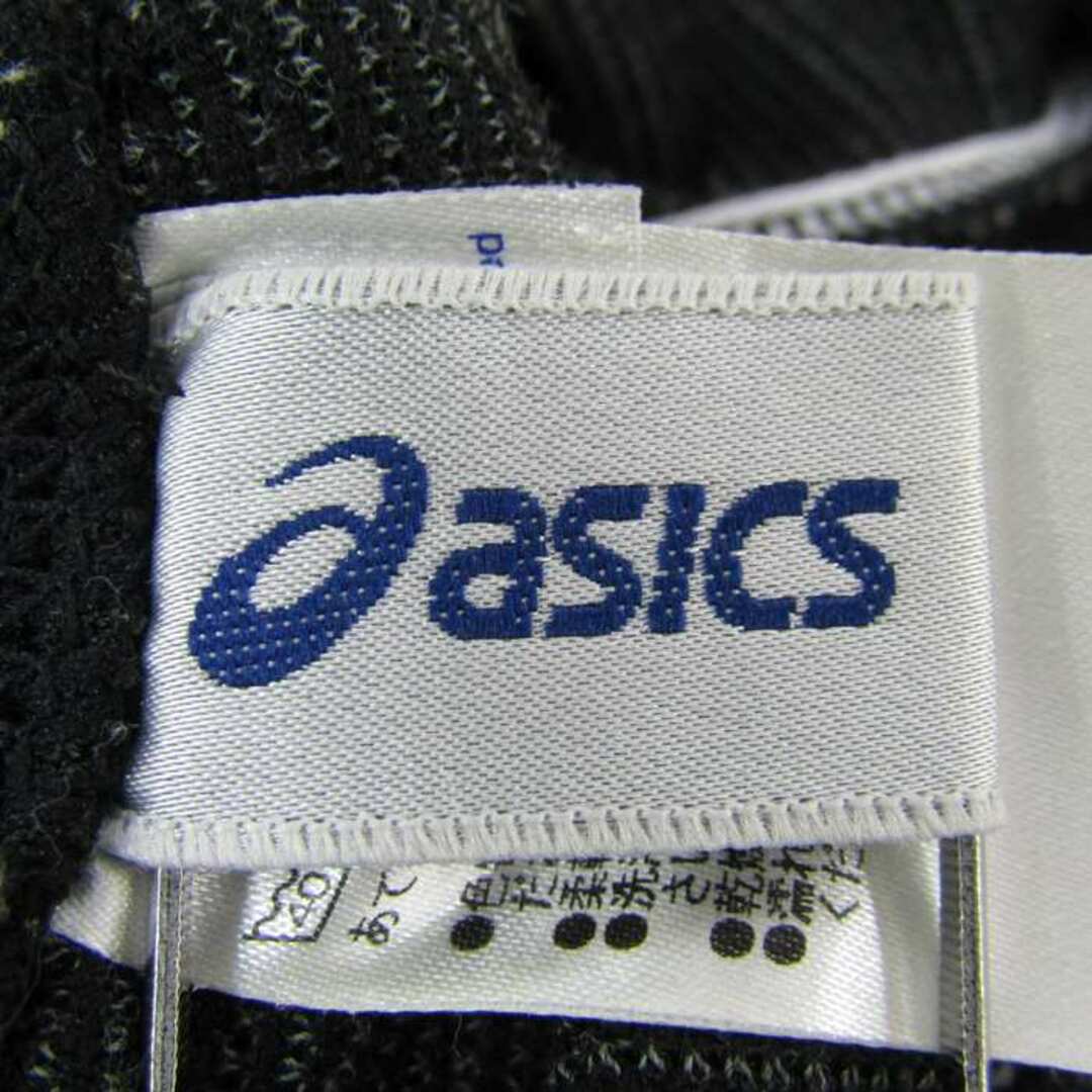asics(アシックス)のアシックス ショートパンツ ウエストゴム スポーツウエア スウェット レディース Mサイズ ブラック asics レディースのパンツ(ショートパンツ)の商品写真