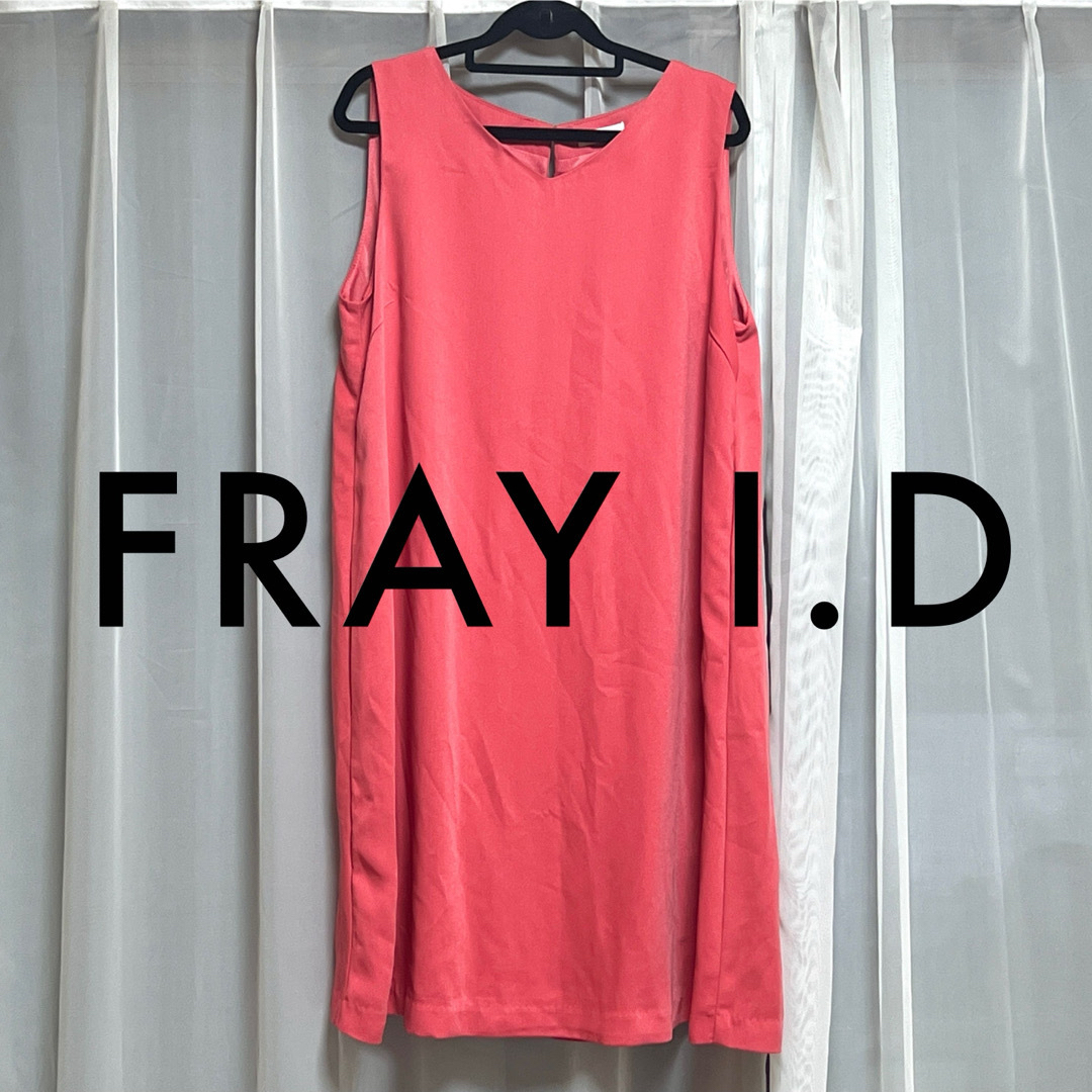 FRAY I.D(フレイアイディー)のFRAY I.D / ノースリーブワンピース ストレッチ  ゆったり♪ レディースのワンピース(ひざ丈ワンピース)の商品写真