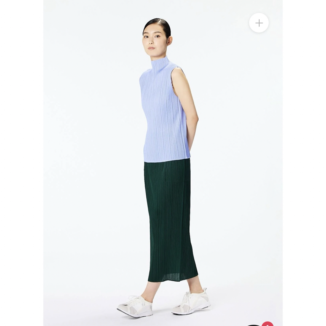 PLEATS PLEASE ISSEY MIYAKE(プリーツプリーズイッセイミヤケ)の【新品未使用】プリーツプリーズ　ノースリーブ　トップス　PP55JK802 レディースのトップス(タンクトップ)の商品写真