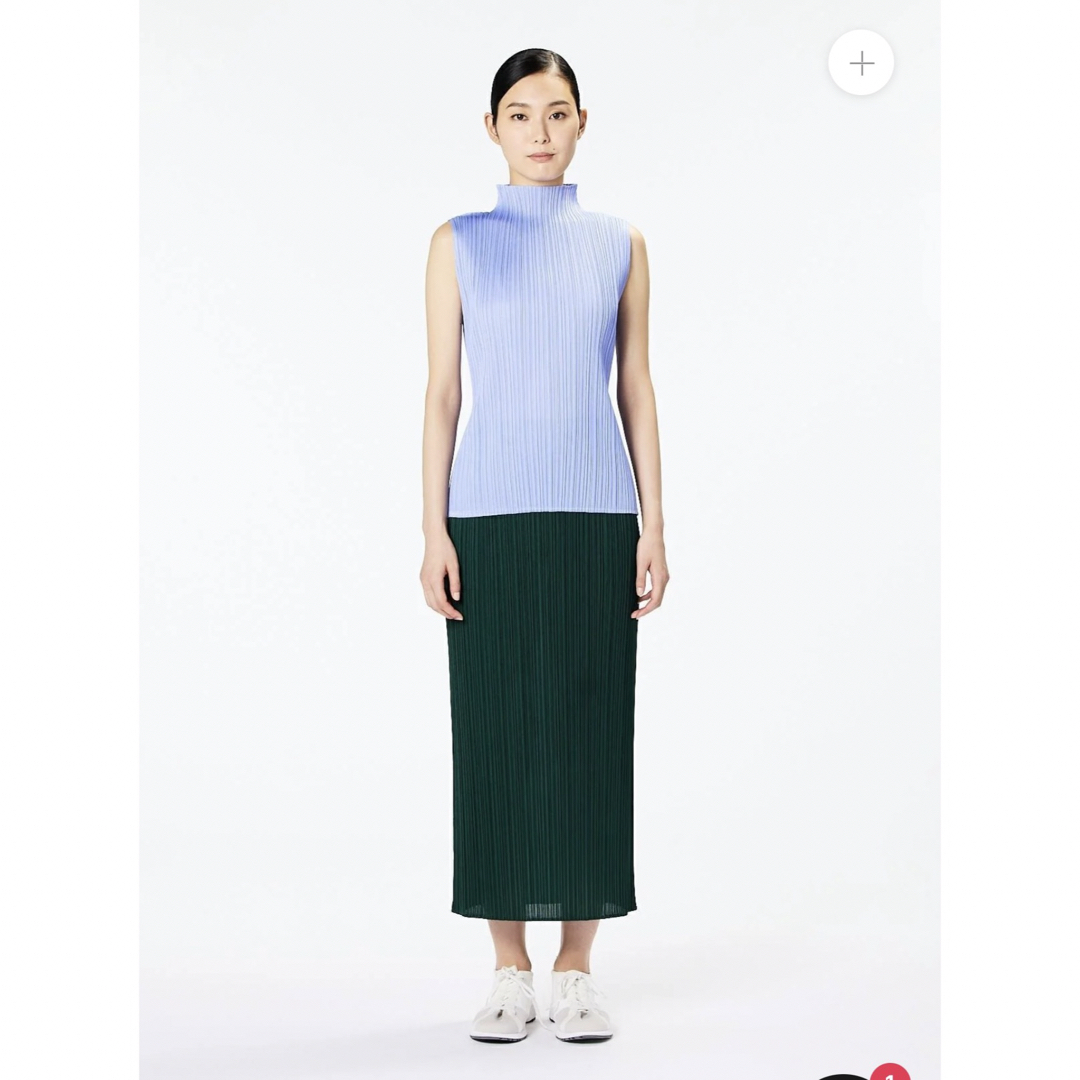 PLEATS PLEASE ISSEY MIYAKE(プリーツプリーズイッセイミヤケ)の【新品未使用】プリーツプリーズ　ノースリーブ　トップス　PP55JK802 レディースのトップス(タンクトップ)の商品写真