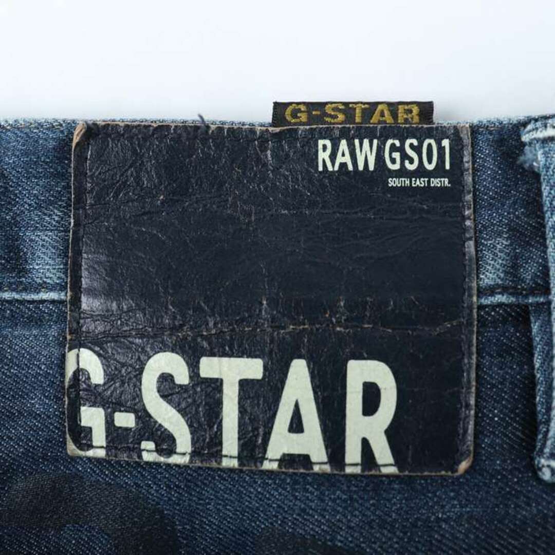 G-STAR RAW(ジースター)のジースター デニムパンツ ジーンズ ストレート RAW GS01 DENIM メンズ 31サイズ ブルー G-STAR メンズのトップス(ジャージ)の商品写真