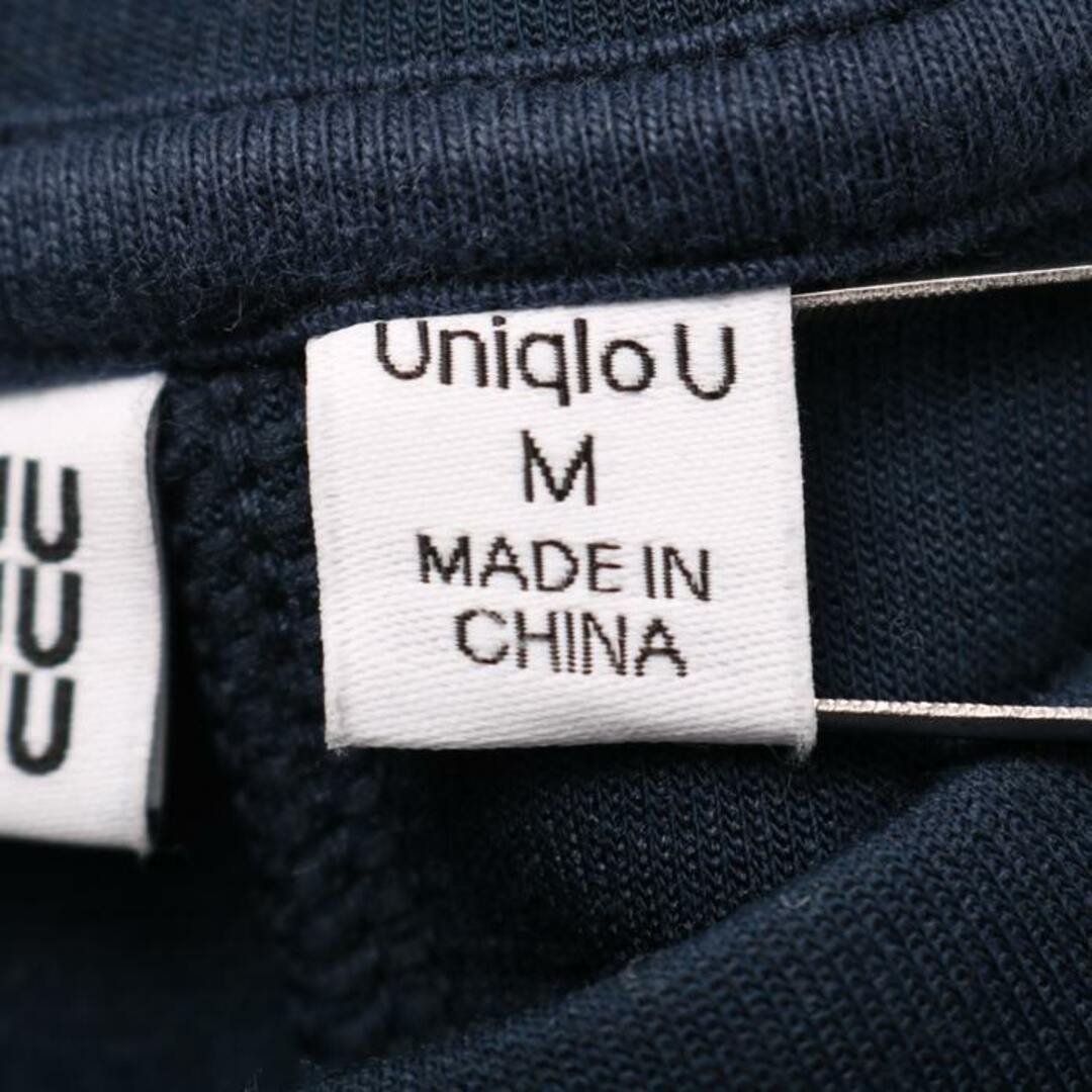 UNIQLO(ユニクロ)のユニクロ ワンピース 半袖 ミディアム丈 U ウール混 レディース Mサイズ ブルー UNIQLO レディースのワンピース(その他)の商品写真