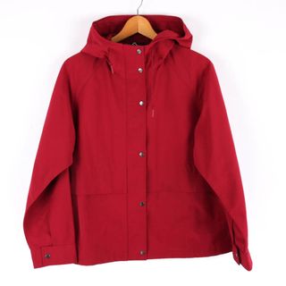 ユニクロ(UNIQLO)のユニクロ マウンテンパーカー アウター ジャケット アウトドア レディース Mサイズ レッド UNIQLO(その他)