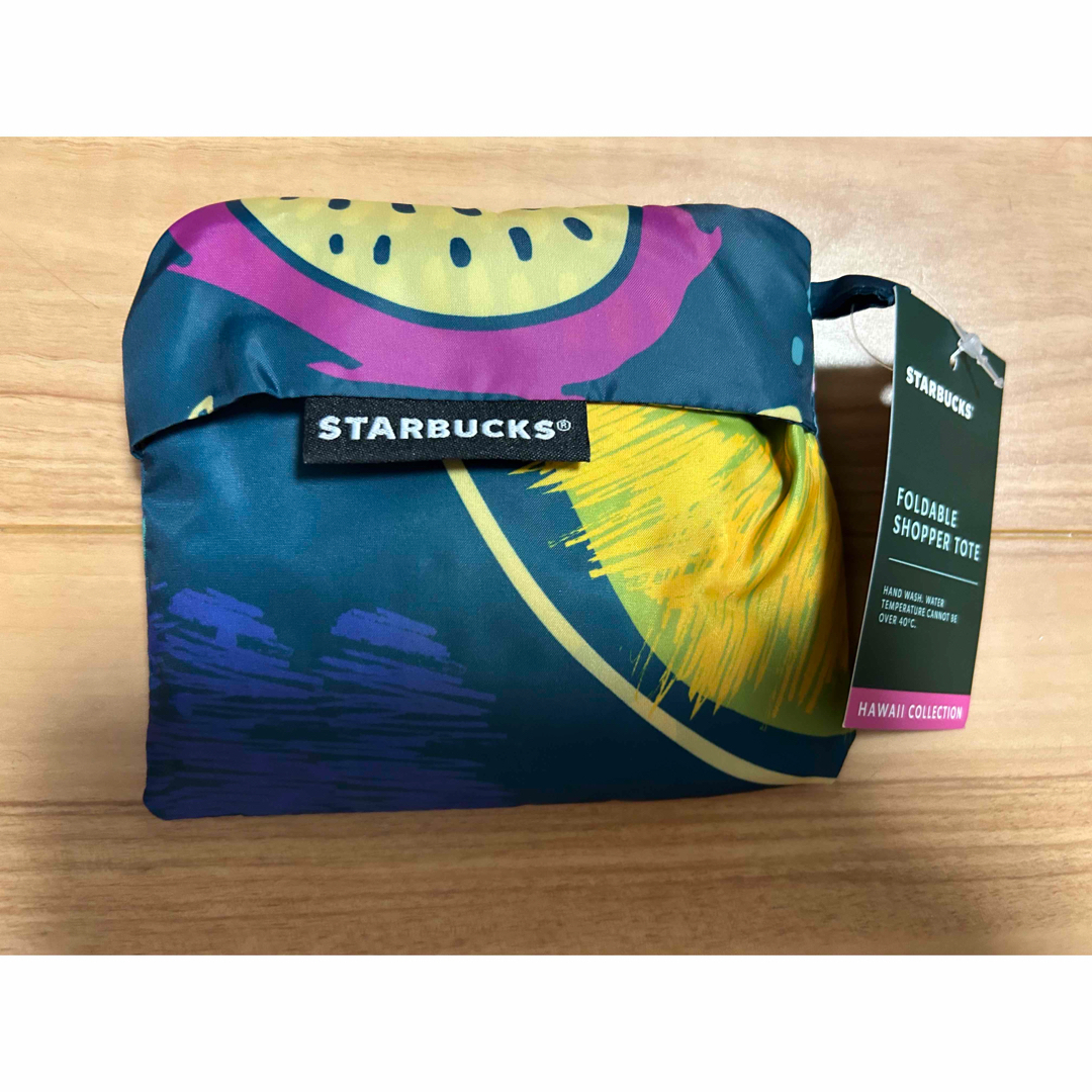 Starbucks(スターバックス)のスタバ☆エコ袋☆エコバッグ☆Hawaii☆ハワイStarbucks  レディースのバッグ(エコバッグ)の商品写真