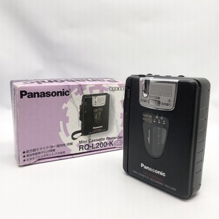 パナソニック(Panasonic)の【ジャンク】Panasonic テープレコーダー RQ-L200(ポータブルプレーヤー)