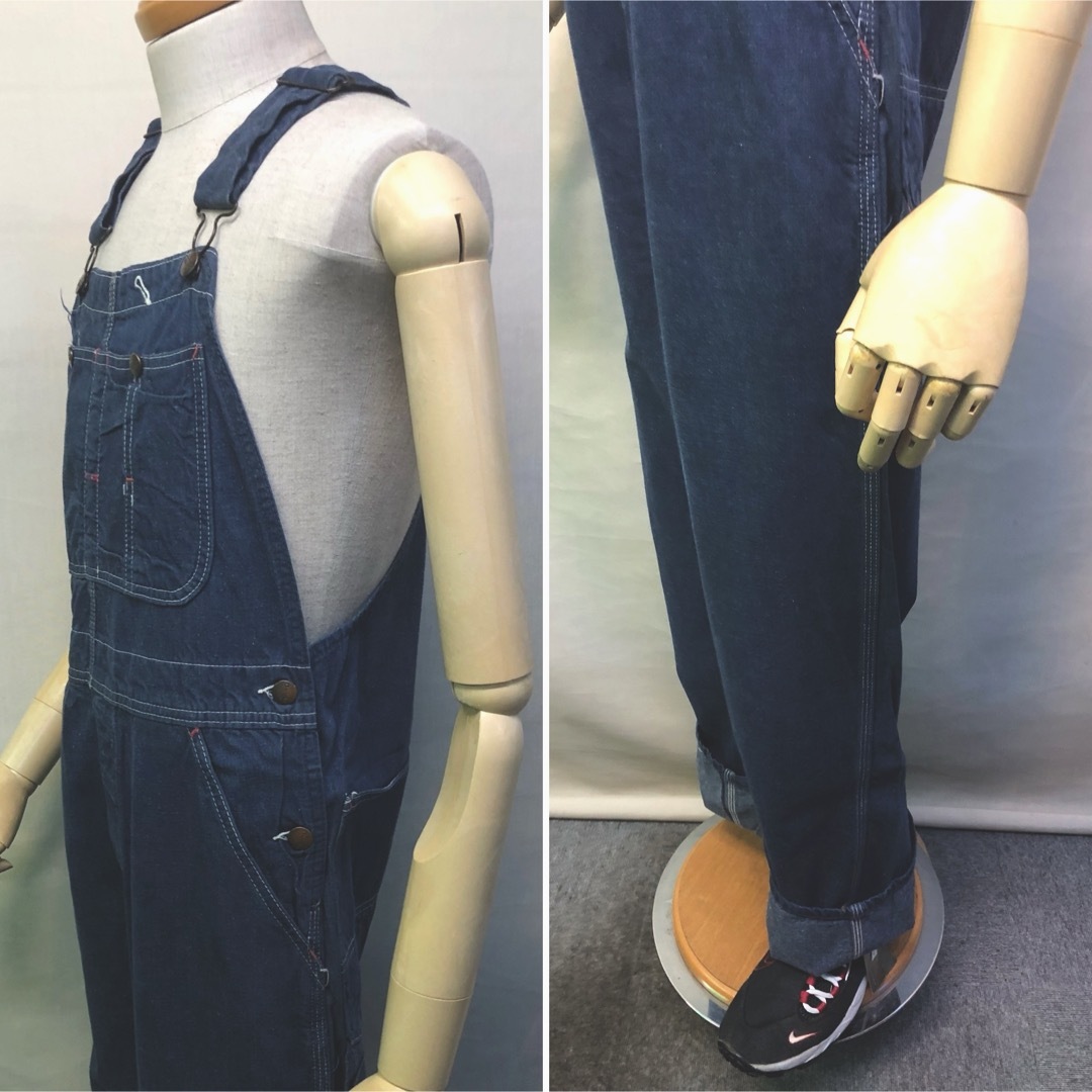 VINTAGE(ヴィンテージ)の1960s MONTGOMERY WARD デニムオーバーオール Size 34 メンズのパンツ(サロペット/オーバーオール)の商品写真