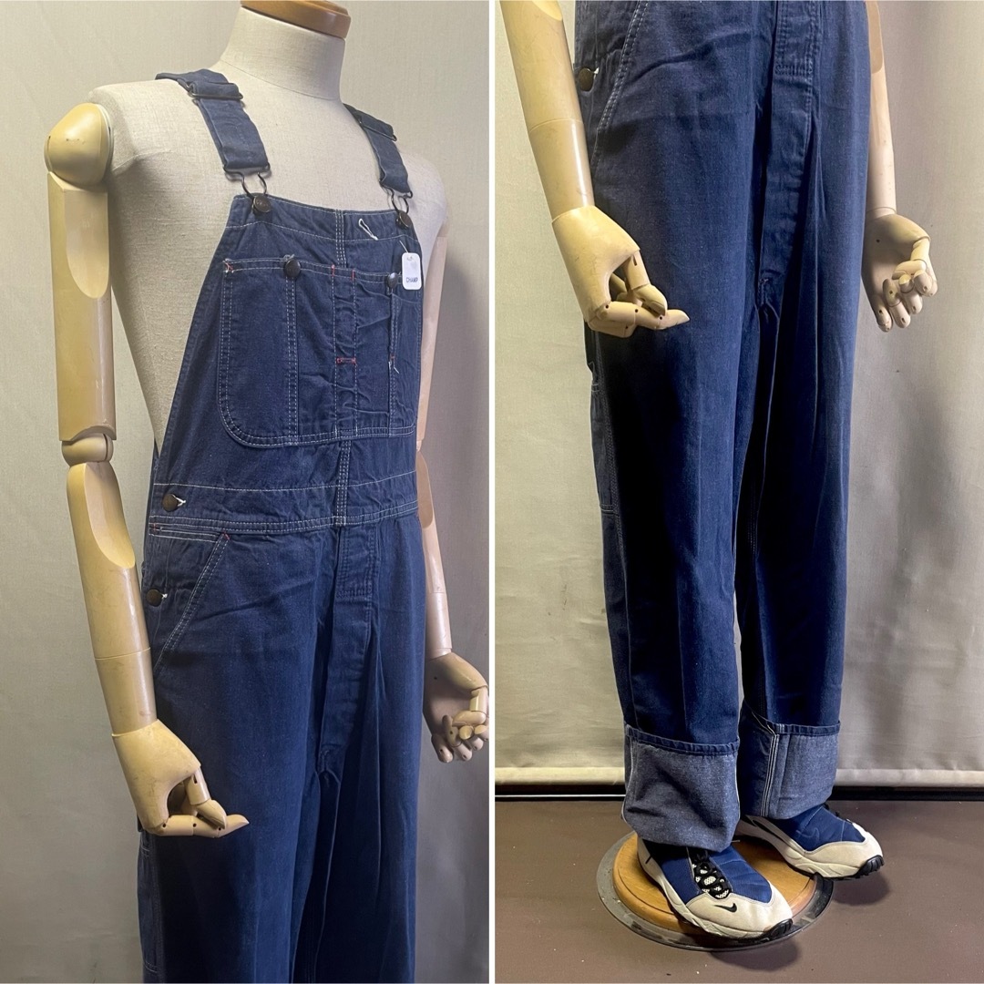 VINTAGE(ヴィンテージ)の1960s MONTGOMERY WARD デニムオーバーオール Size 34 メンズのパンツ(サロペット/オーバーオール)の商品写真