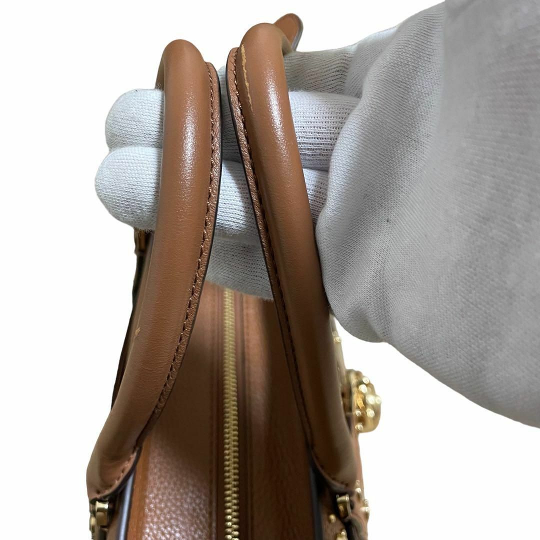 Michael Kors(マイケルコース)の【新品に近い】マイケルコース　ヌーボーハミルトン　サッチェル　2wayバッグ レディースのバッグ(ショルダーバッグ)の商品写真