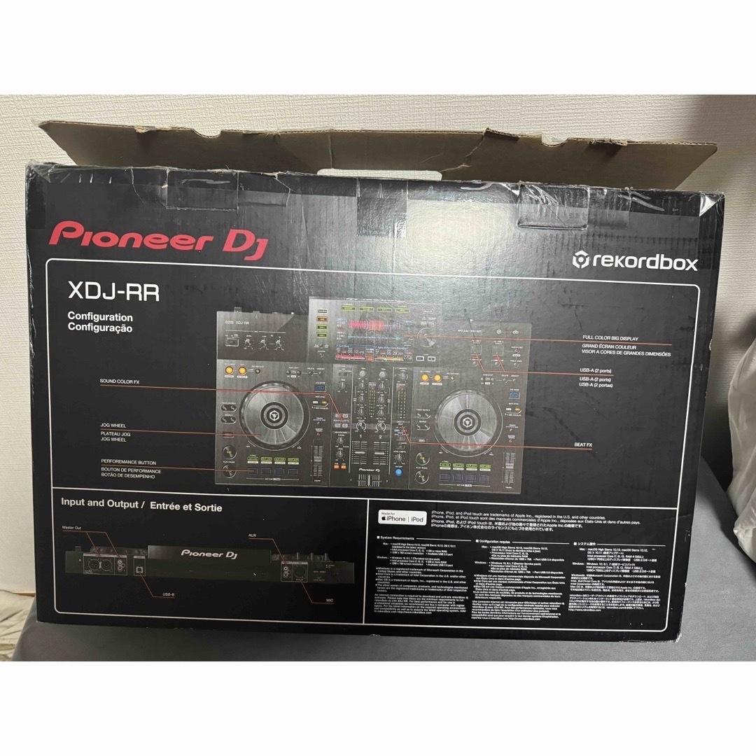 Pioneer(パイオニア)のXDJ-RR 中古 楽器のDJ機器(DJコントローラー)の商品写真